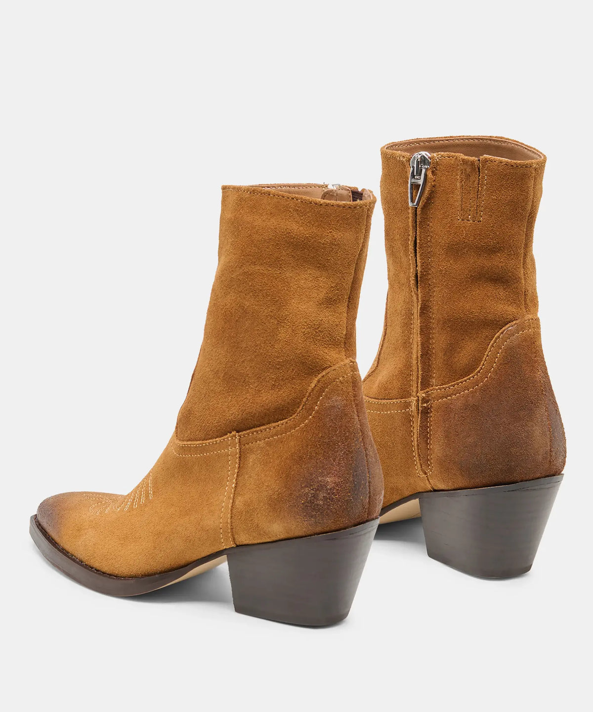 Klyde Boots Cognac Suede