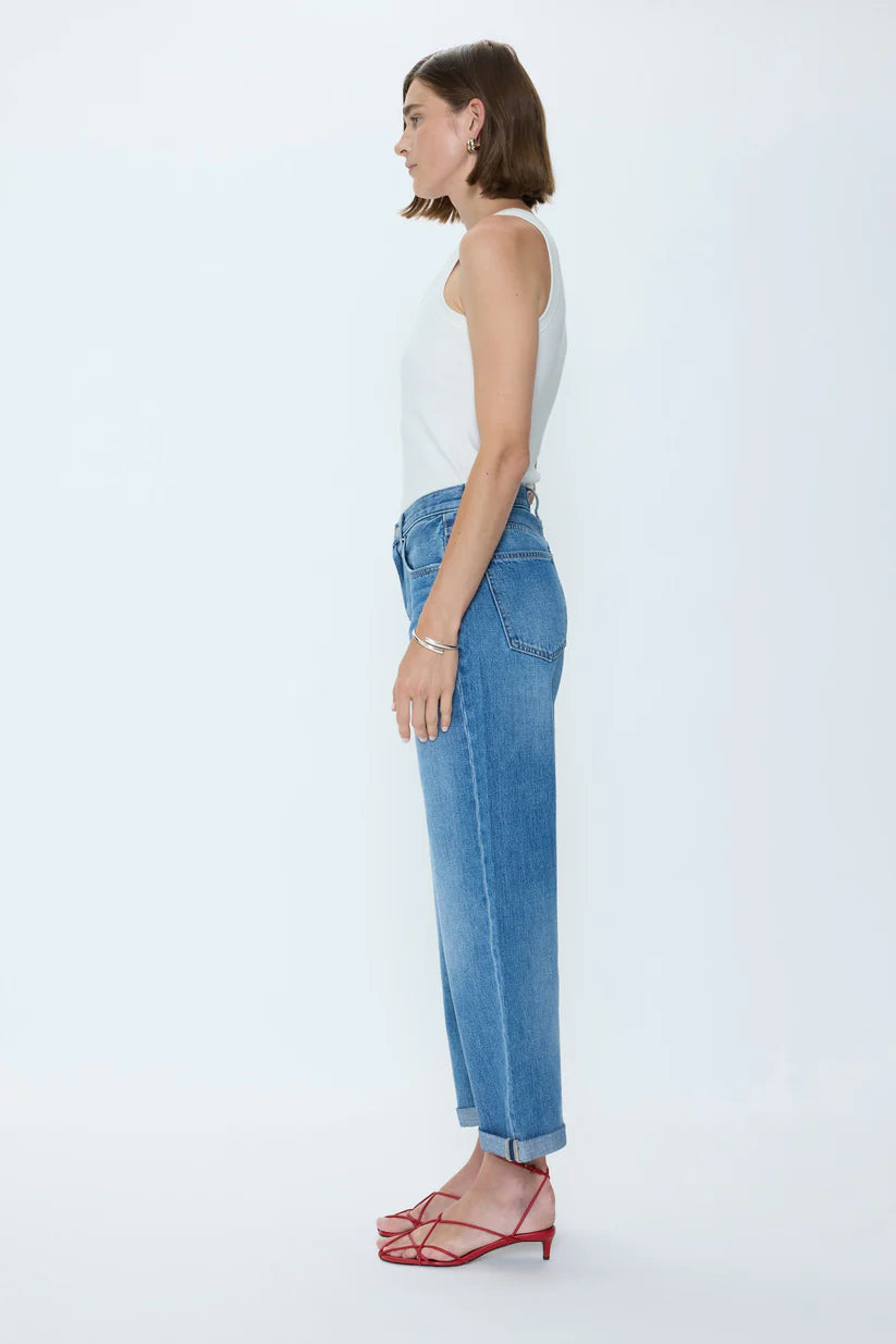 Donny Rolled Hem Boyfriend Jean