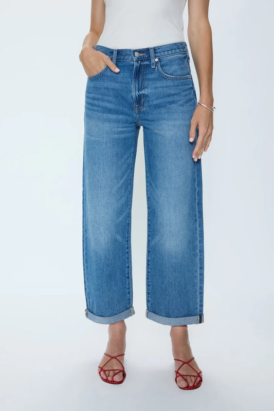 Donny Rolled Hem Boyfriend Jean