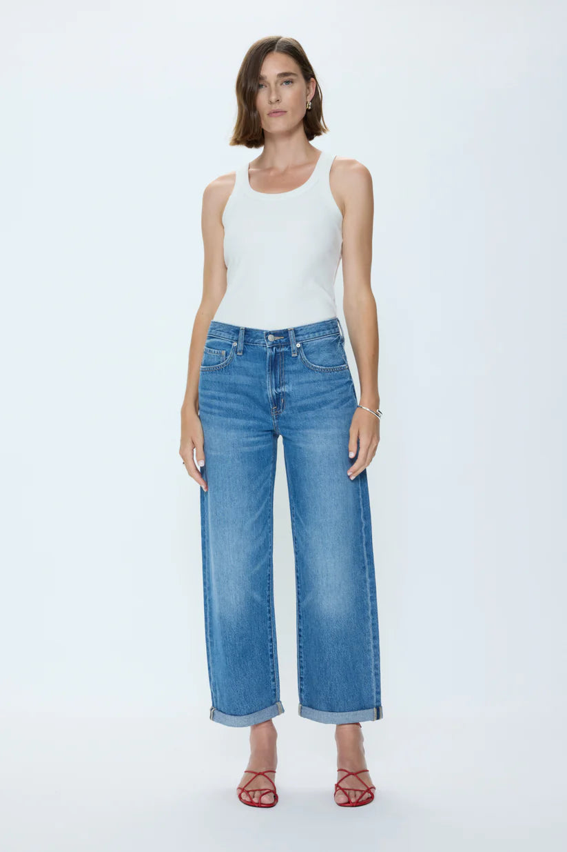 Donny Rolled Hem Boyfriend Jean