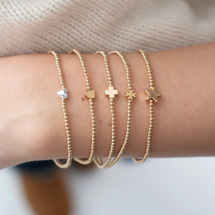 Gold Filled Charm Bracelet