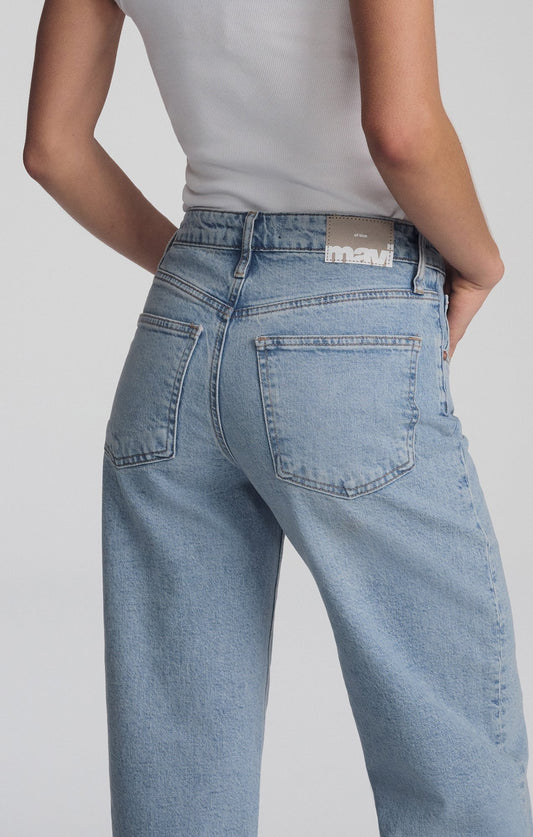 High Rise | Light Brushed Classic Blue