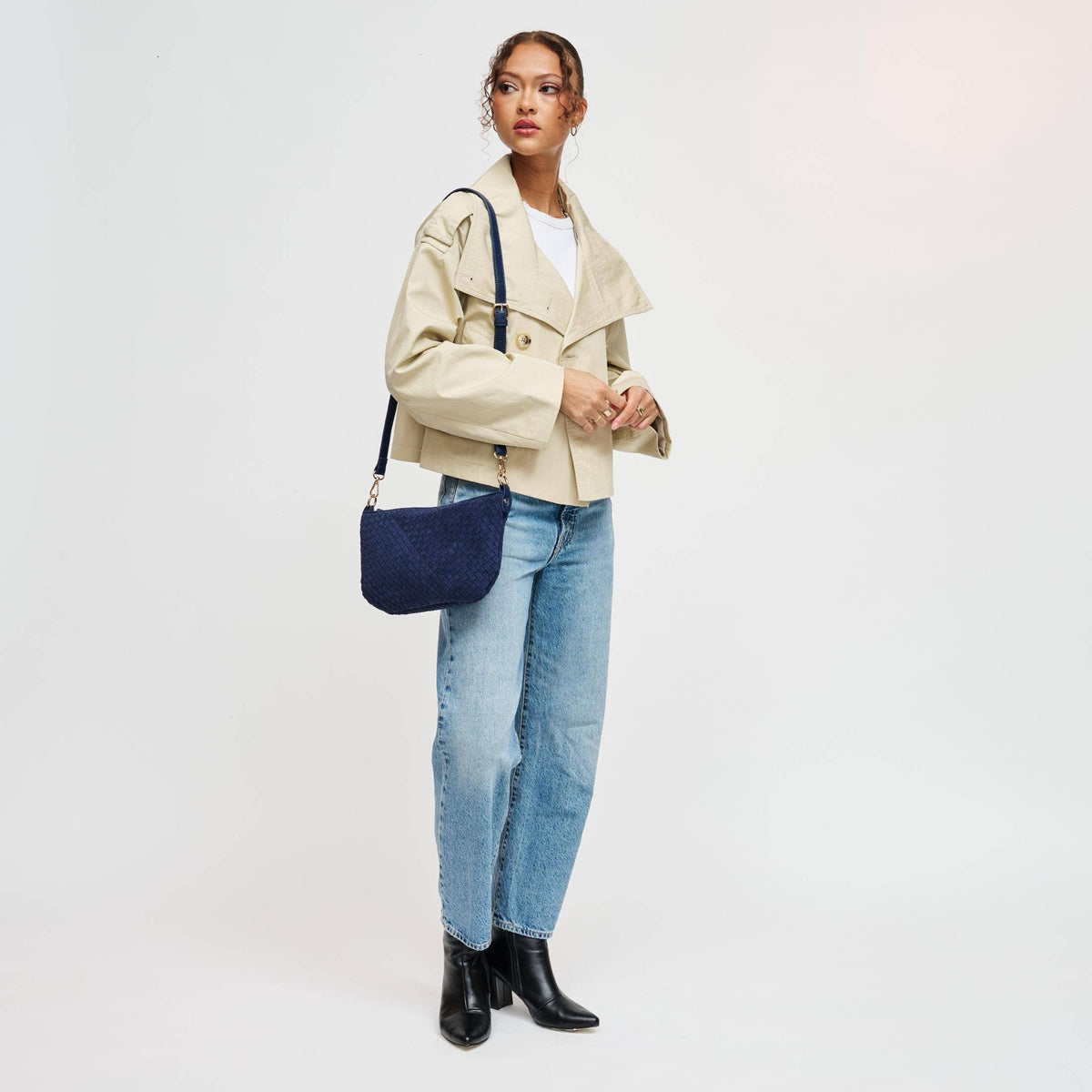 Jordan - Faux Suede Crossbody
