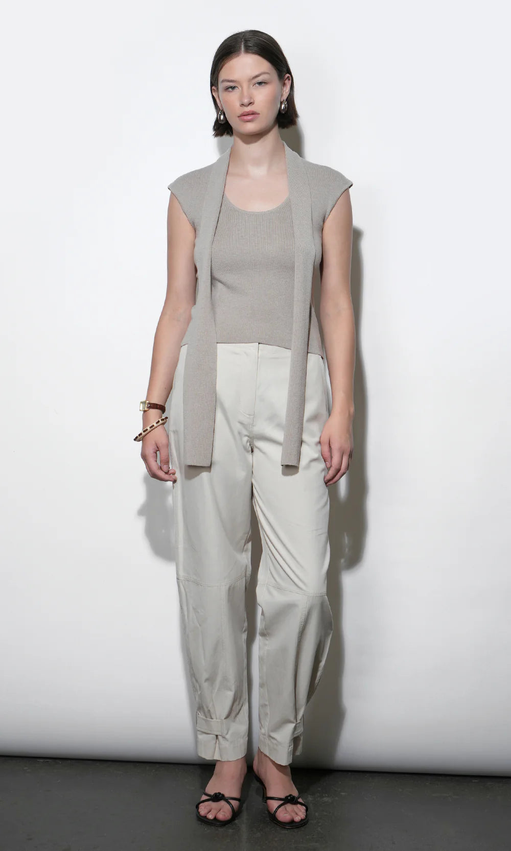 Hannah Scarf Knit Top