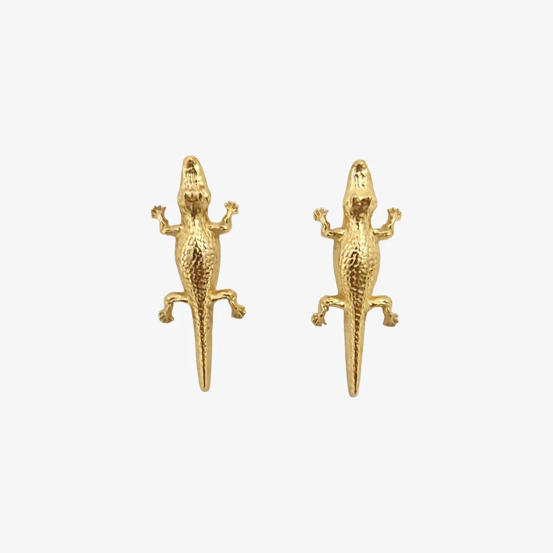 Alligator Earrings