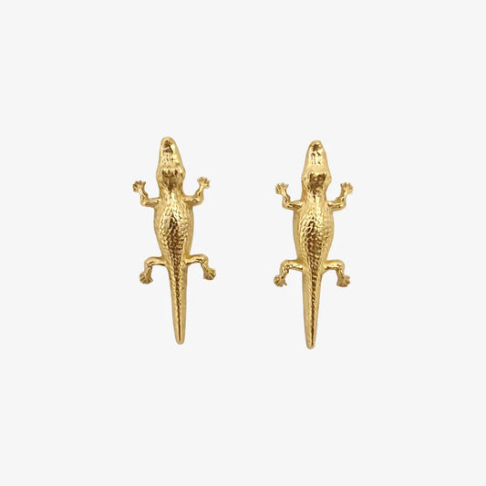 Alligator Earrings