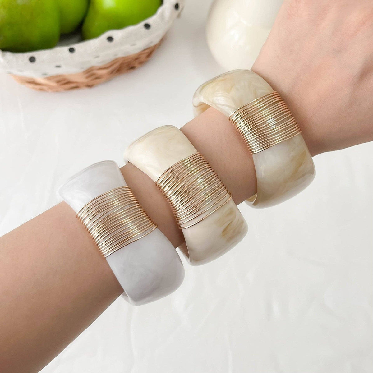On the Wire Bangle