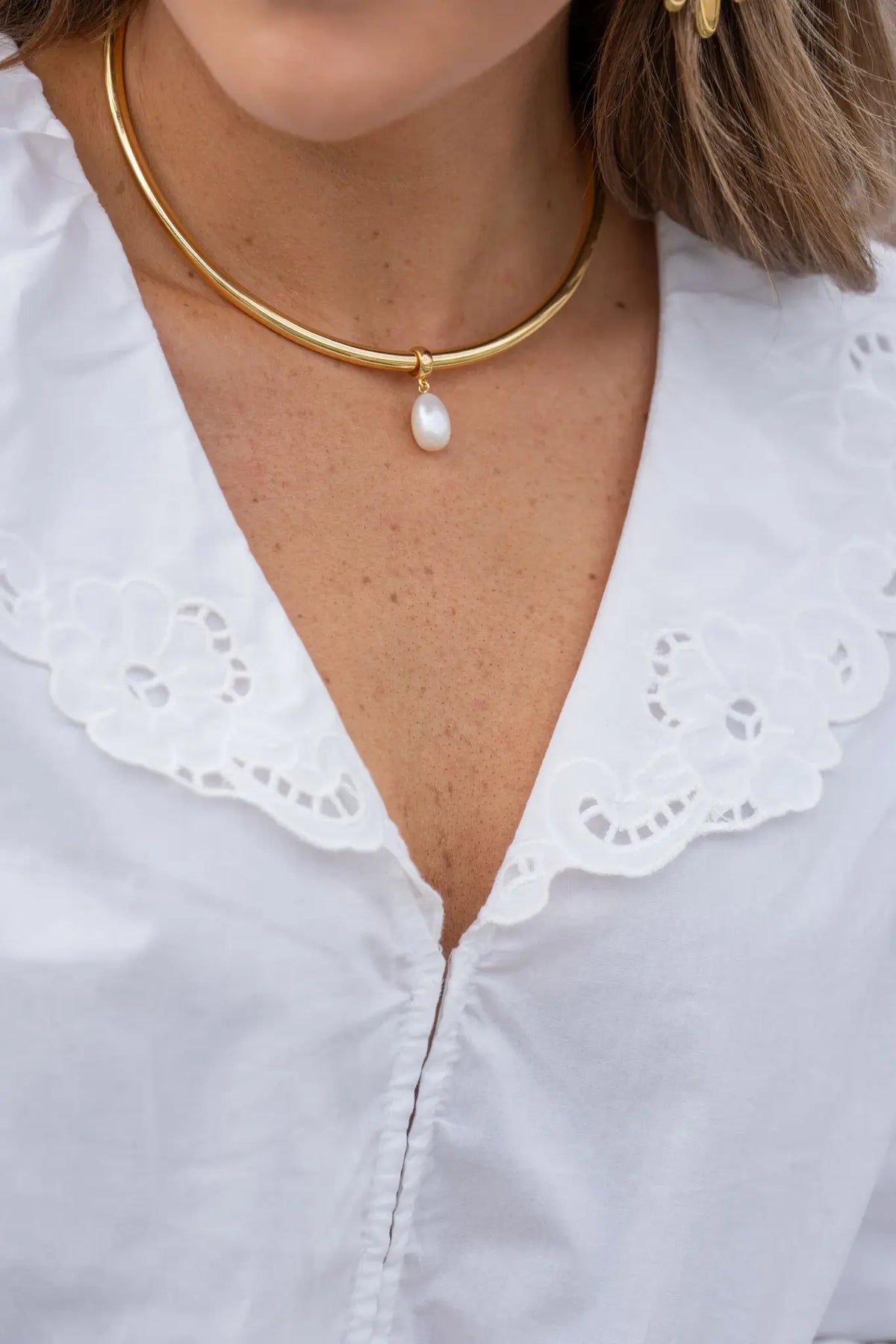 Pearl Collar Necklace