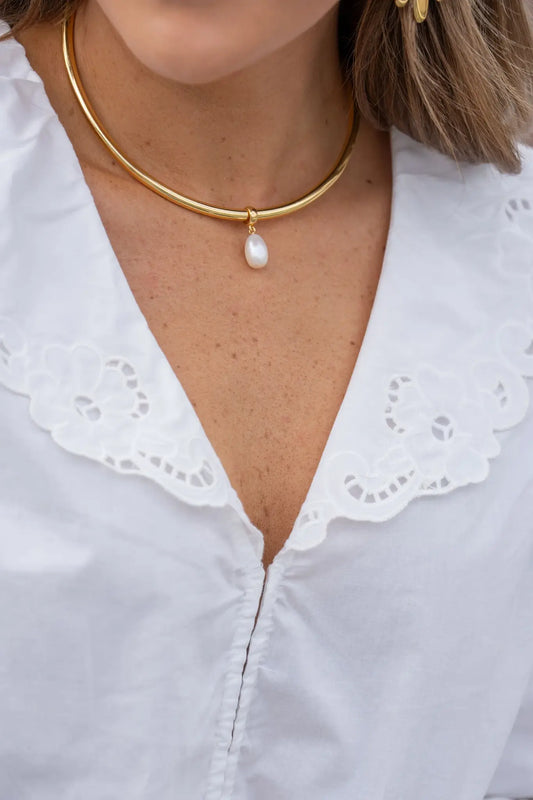Pearl Collar Necklace