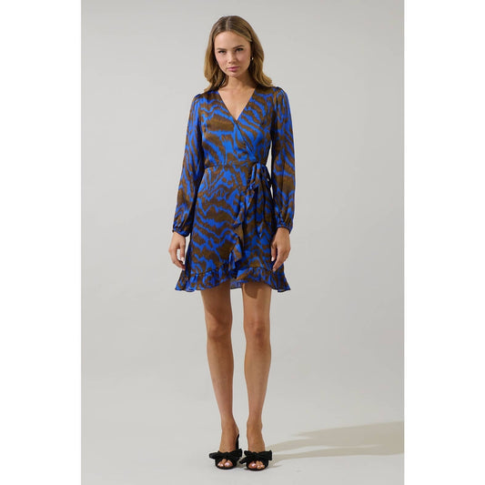 Krista Mini Wrap Dress