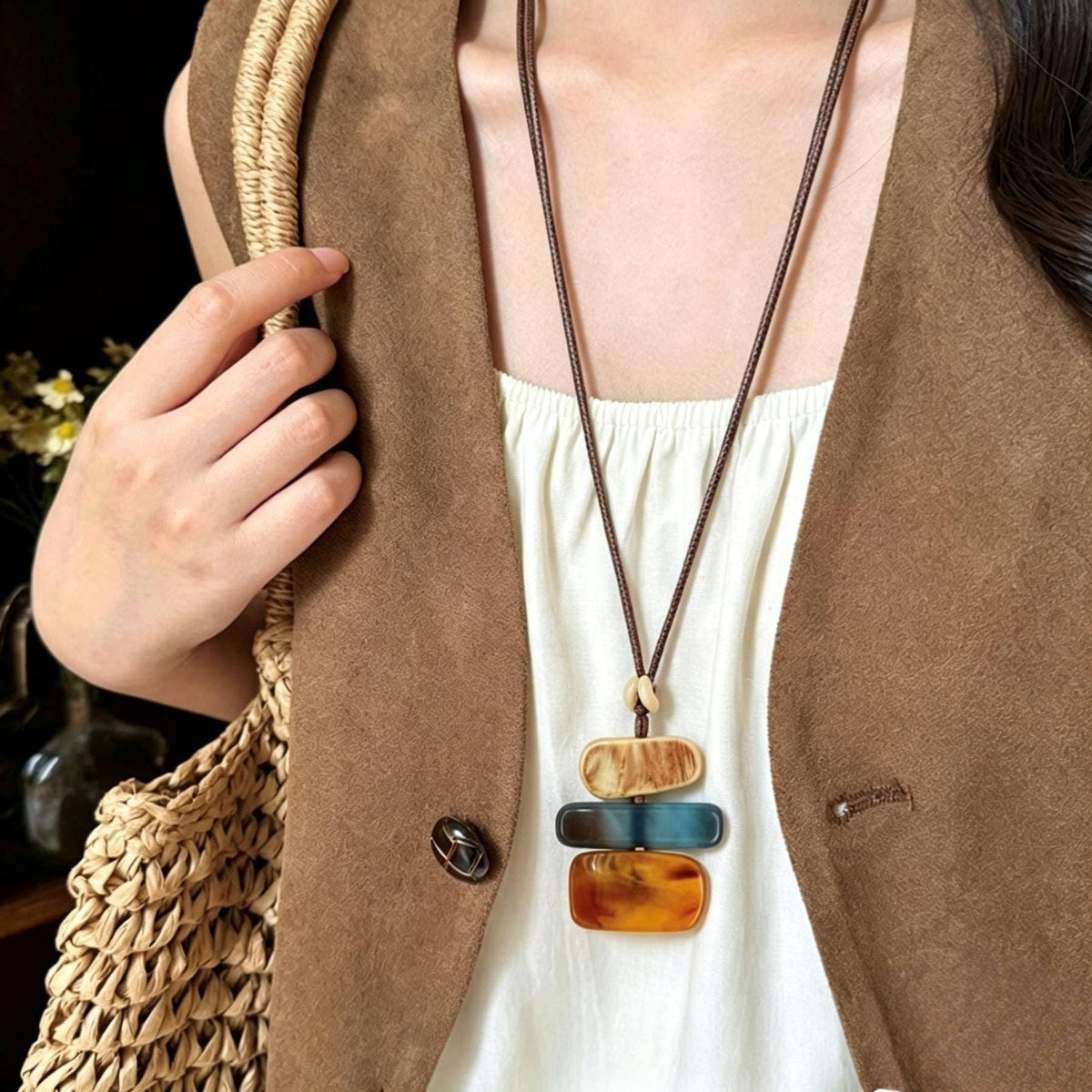 Resin Style Necklace