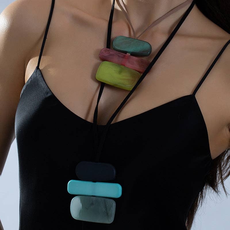 Resin Style Necklace