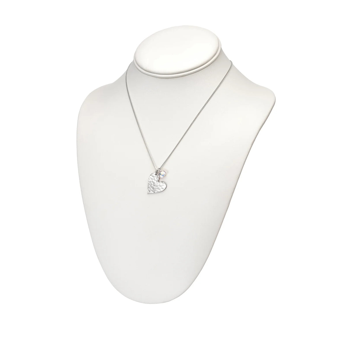 Hammered Heart Medallion