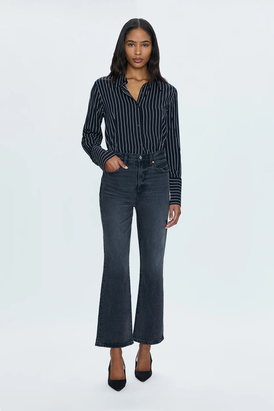 Ally High Rise Vintage Ankle Boot Jean