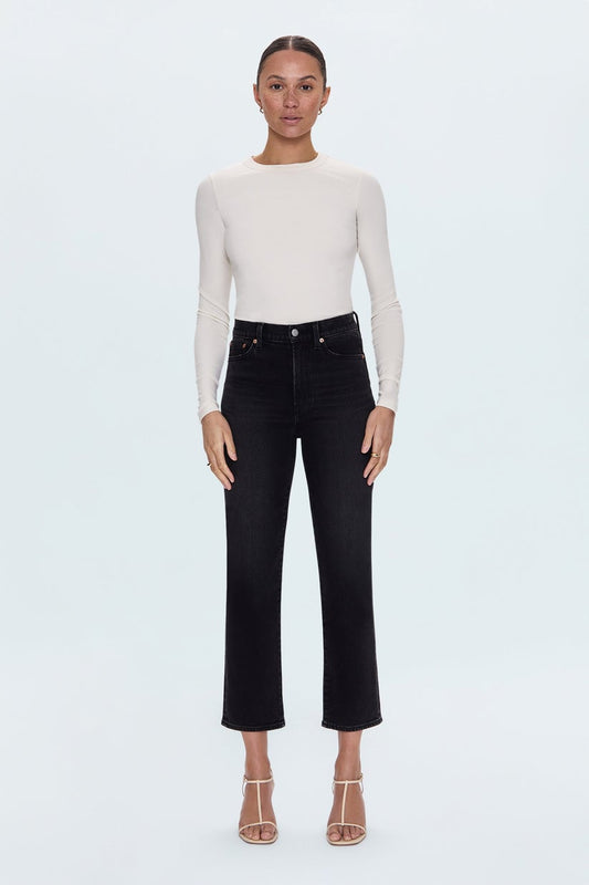 Charlie High Rise Classic Straight Ankle
