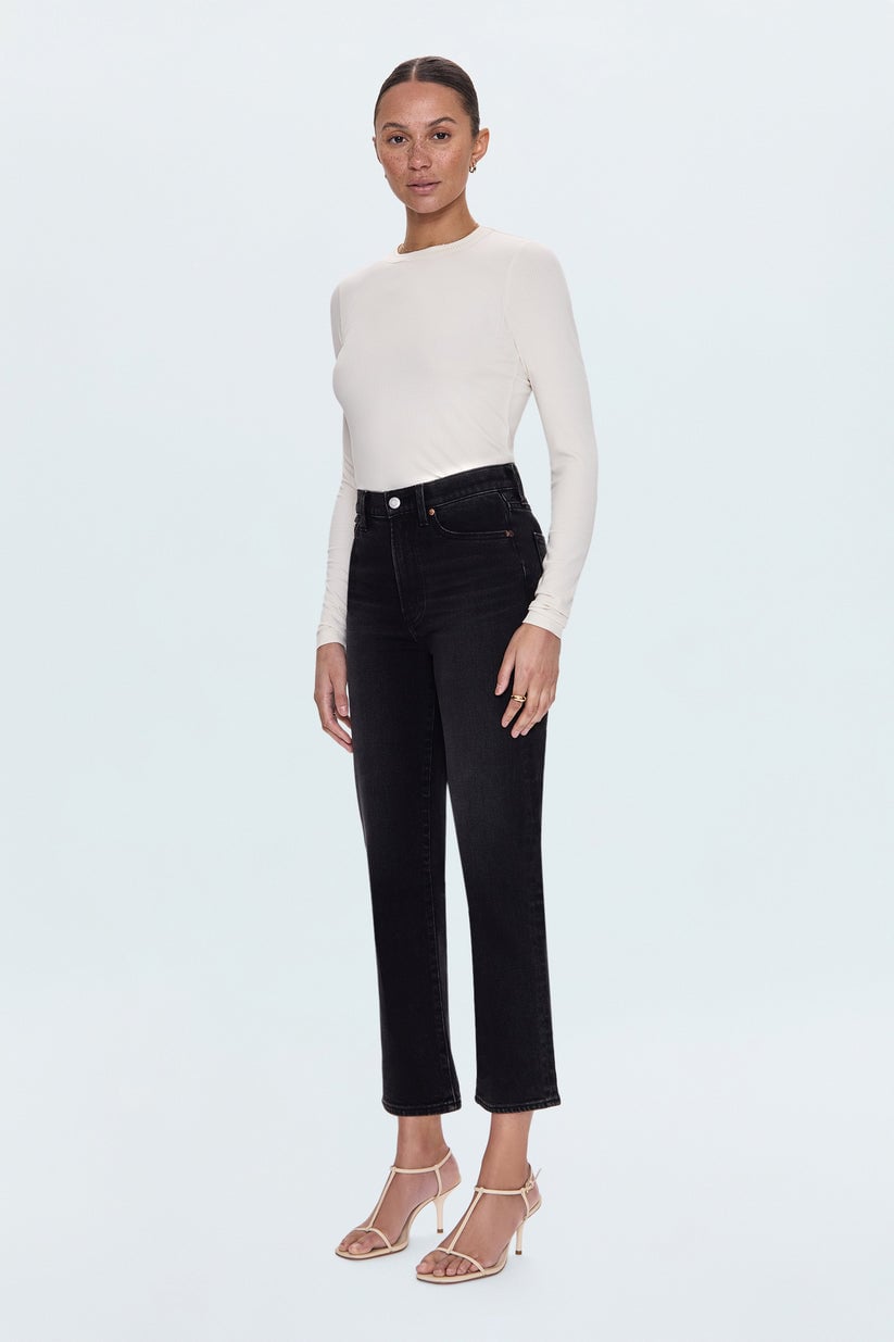 Charlie High Rise Classic Straight Ankle