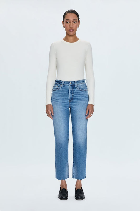 Charlie High Rise Classic Straight Ankle