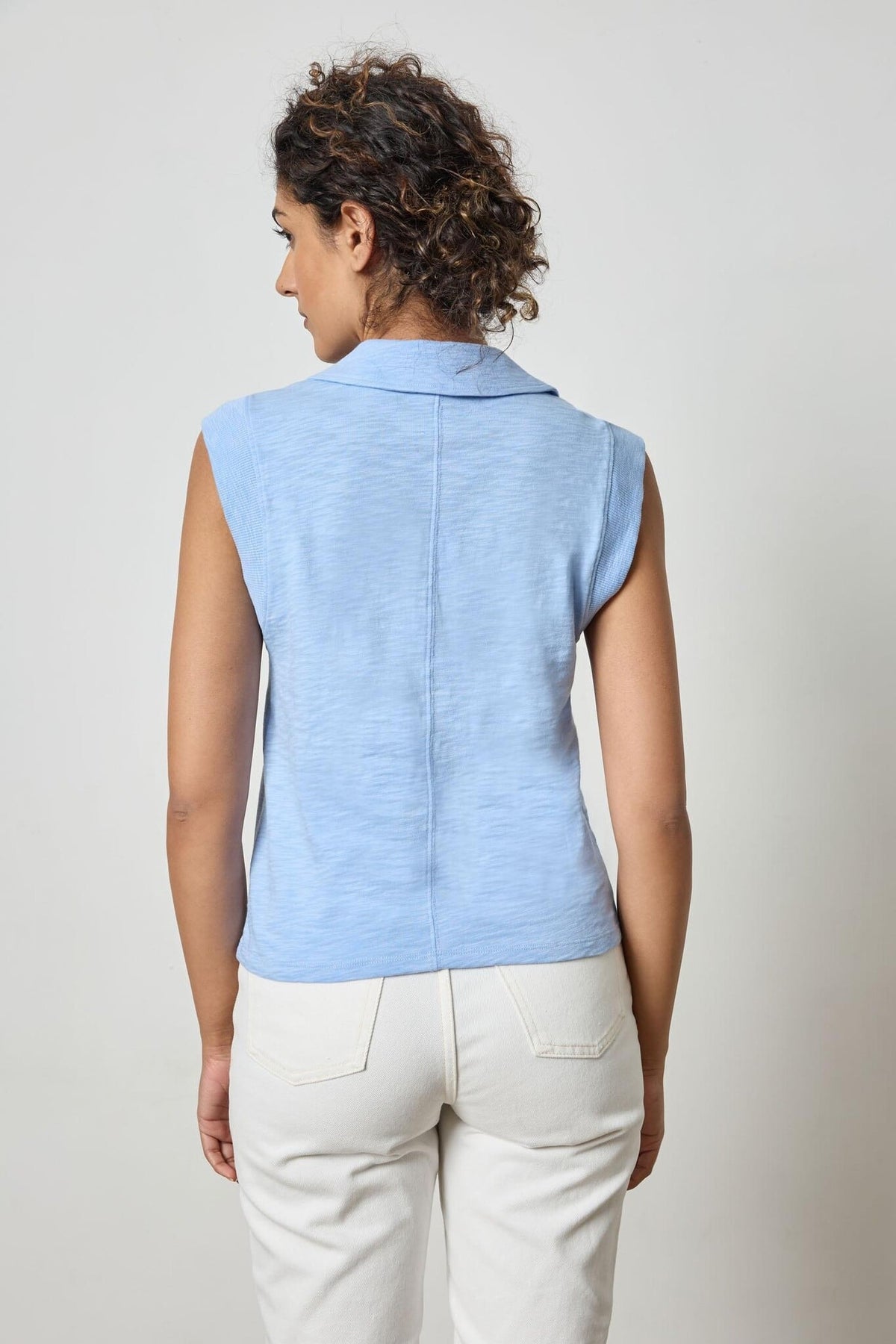 Cap Sleeve Polo