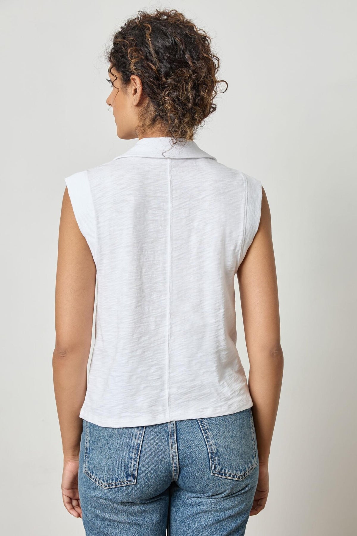 Cap Sleeve Polo