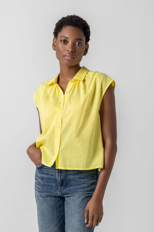 Short Sleeve Button Down