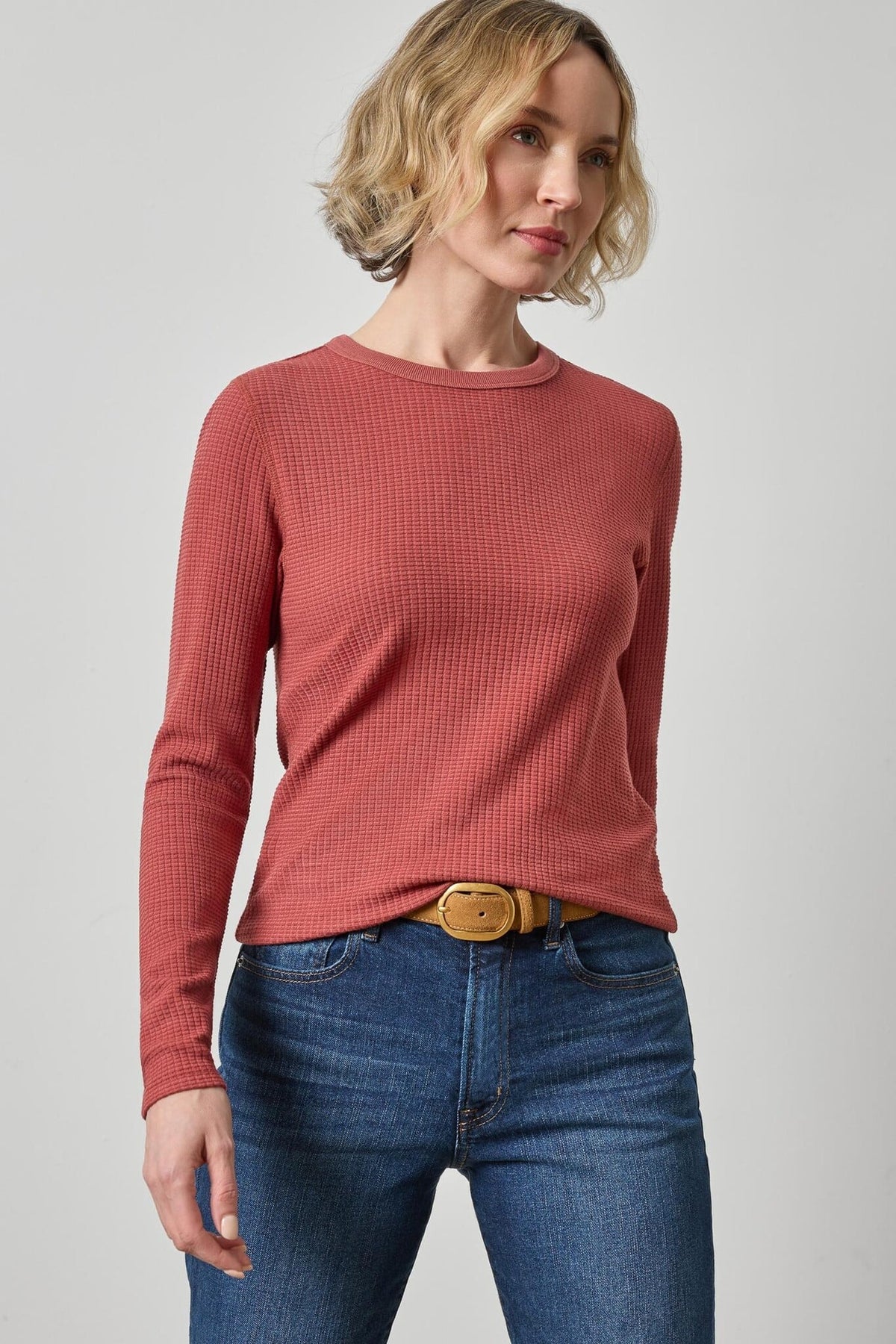Slim Long Sleeve Crew