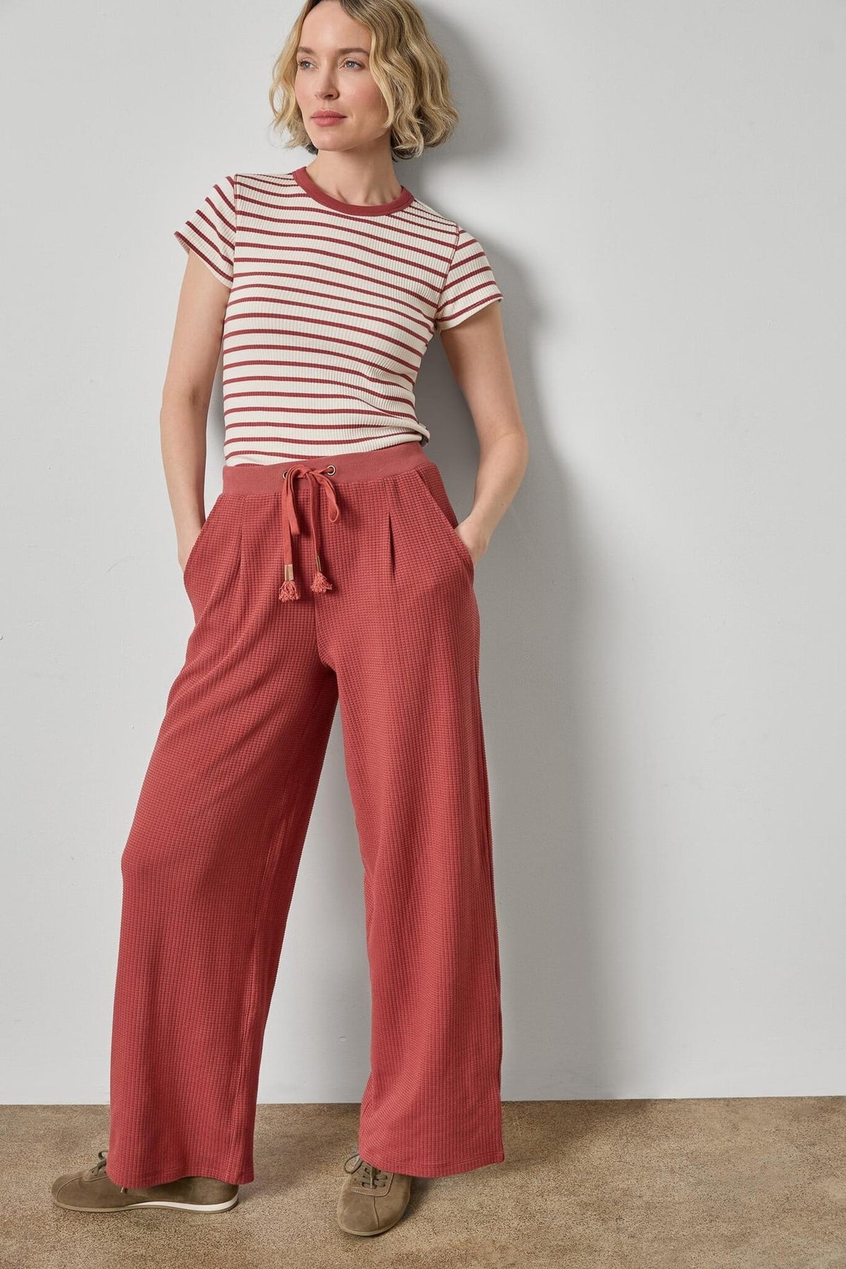 Full Length Pleat Pant