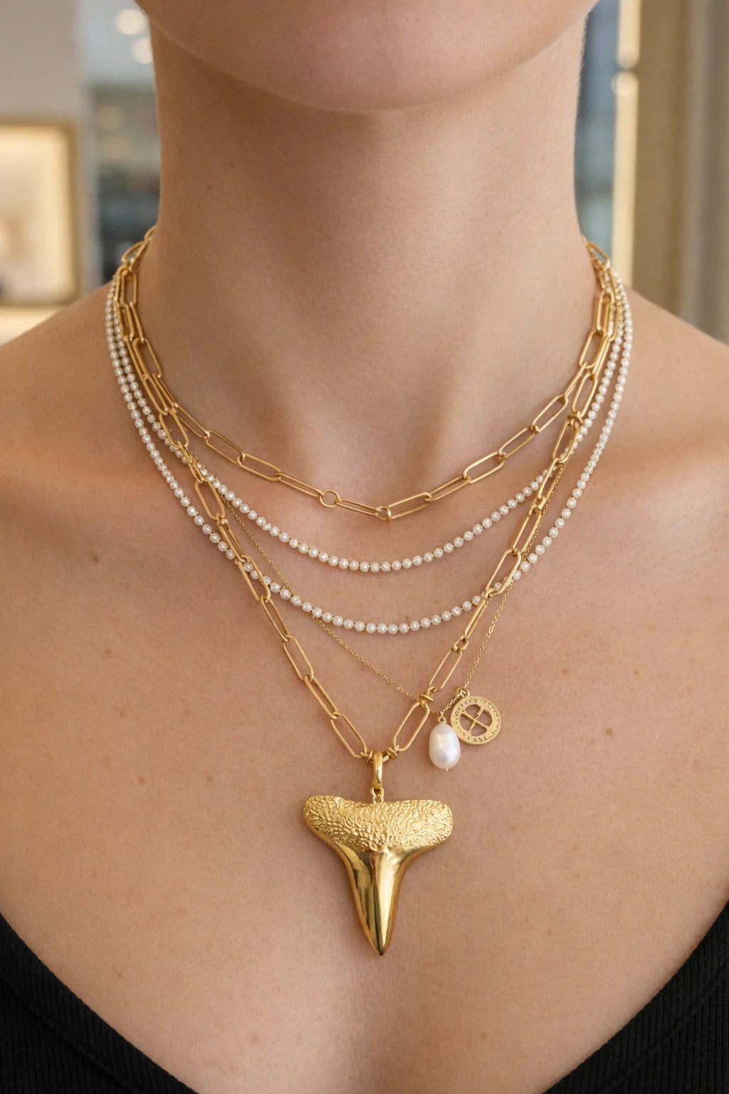 C+P Modern Paperclip Chain