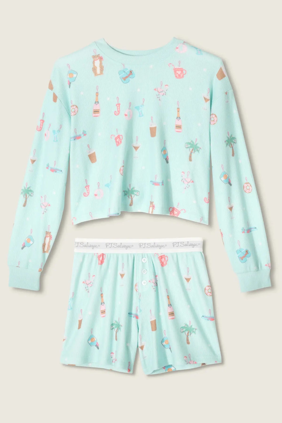 Boyfriend Boxer Short Set