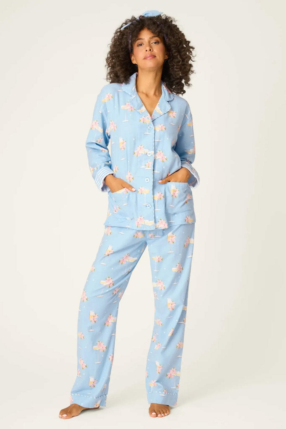 Fizz The Season 3-Piece Flannel PJ Set