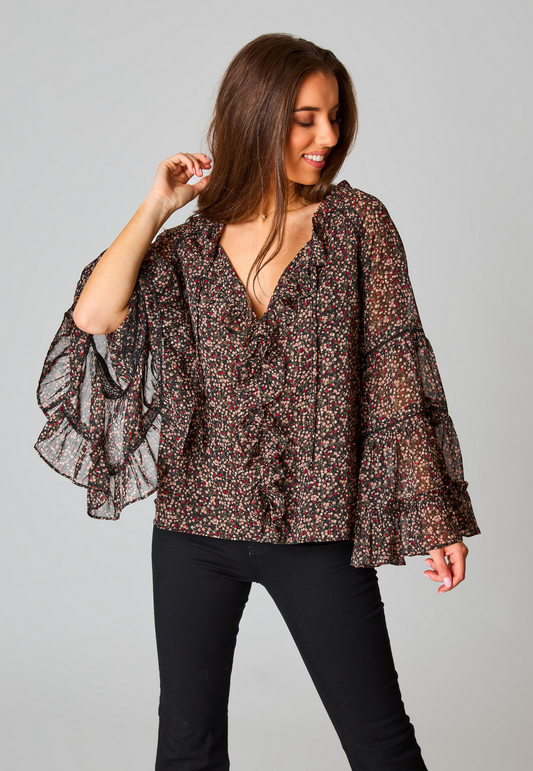 Mason Bell Sleeve Top