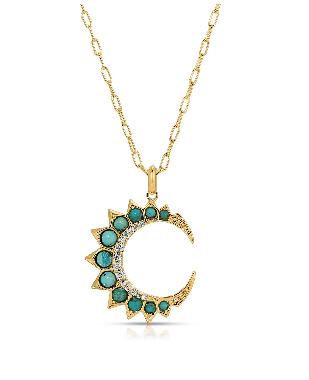 Selene Crescent Necklace