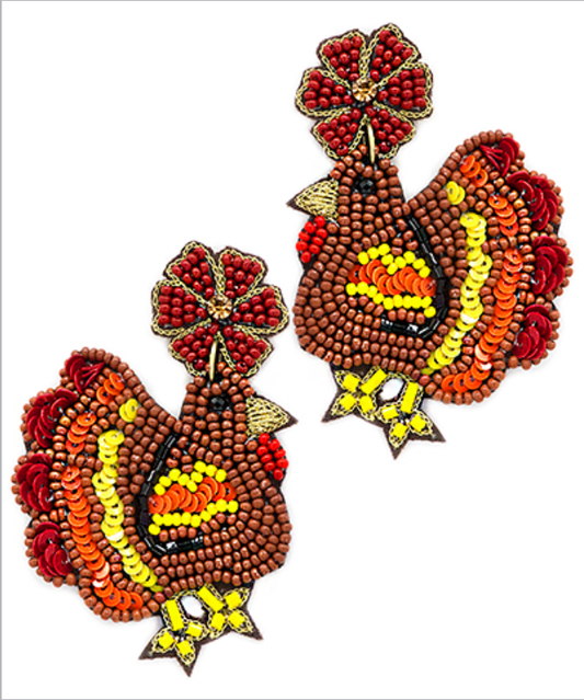 Turkey Beaded Earrings