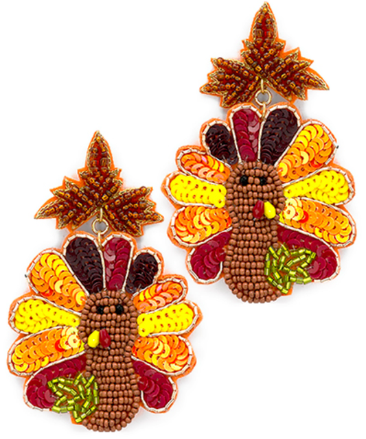 Turkey Beaded Earrings