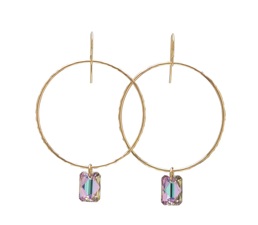 Deco Hoop Earrings