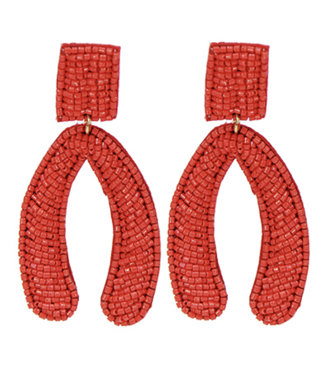 Mary Beaded Earring