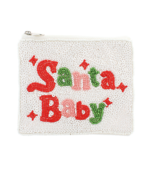 Santa Baby Coin Purse