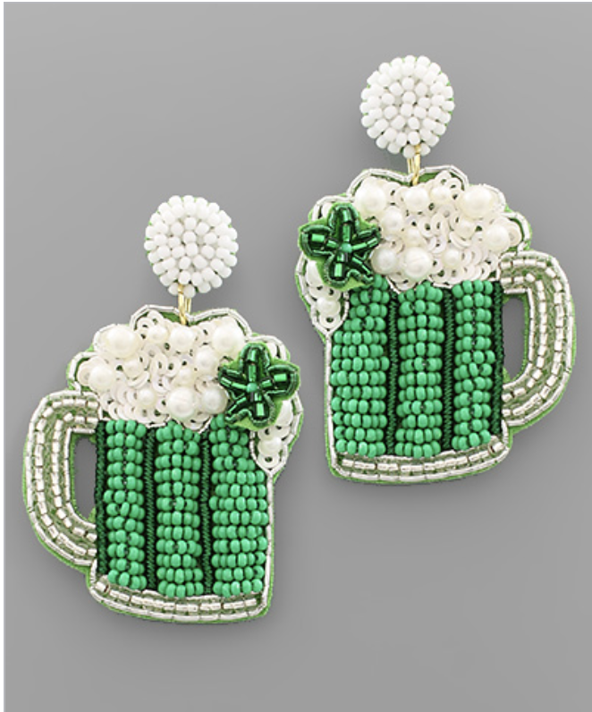 Lucky Mug Earrings
