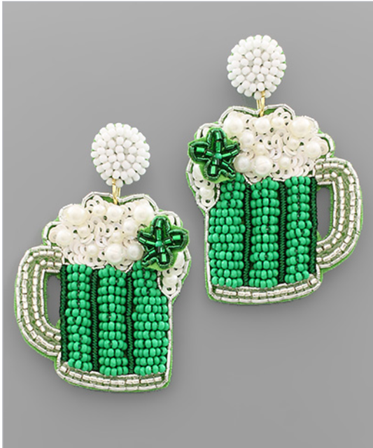 Lucky Mug Earrings