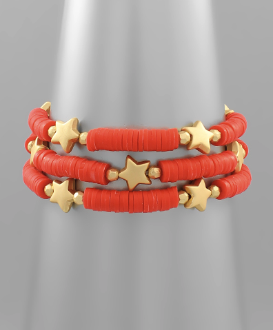 Star Station Bead Bracelet