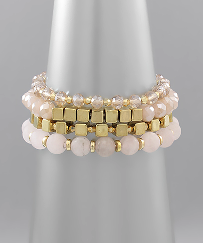Stacks of Stone Bracelet Set
