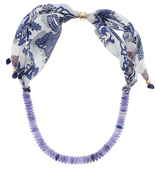 Scarf of the Season Bead Necklace
