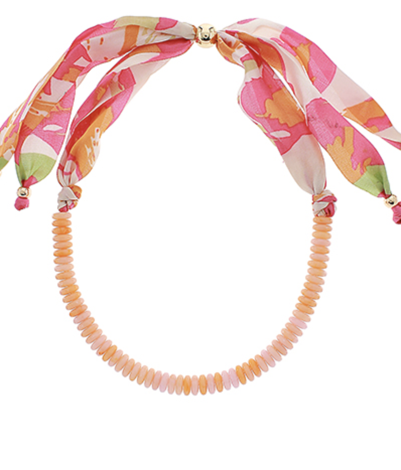 Scarf of the Season Bead Necklace