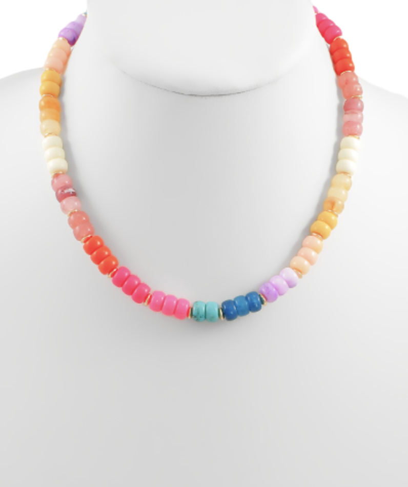 Summertime Beaded Necklace