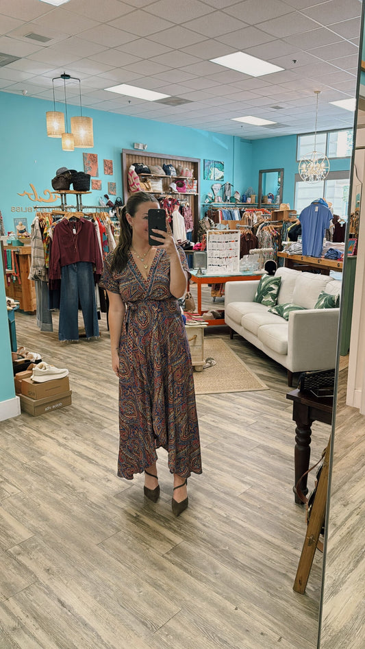 Lauren Wrap Maxi Dress