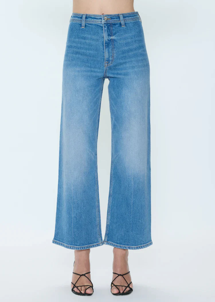 Penny High Rise Wide Leg Ankle Jean