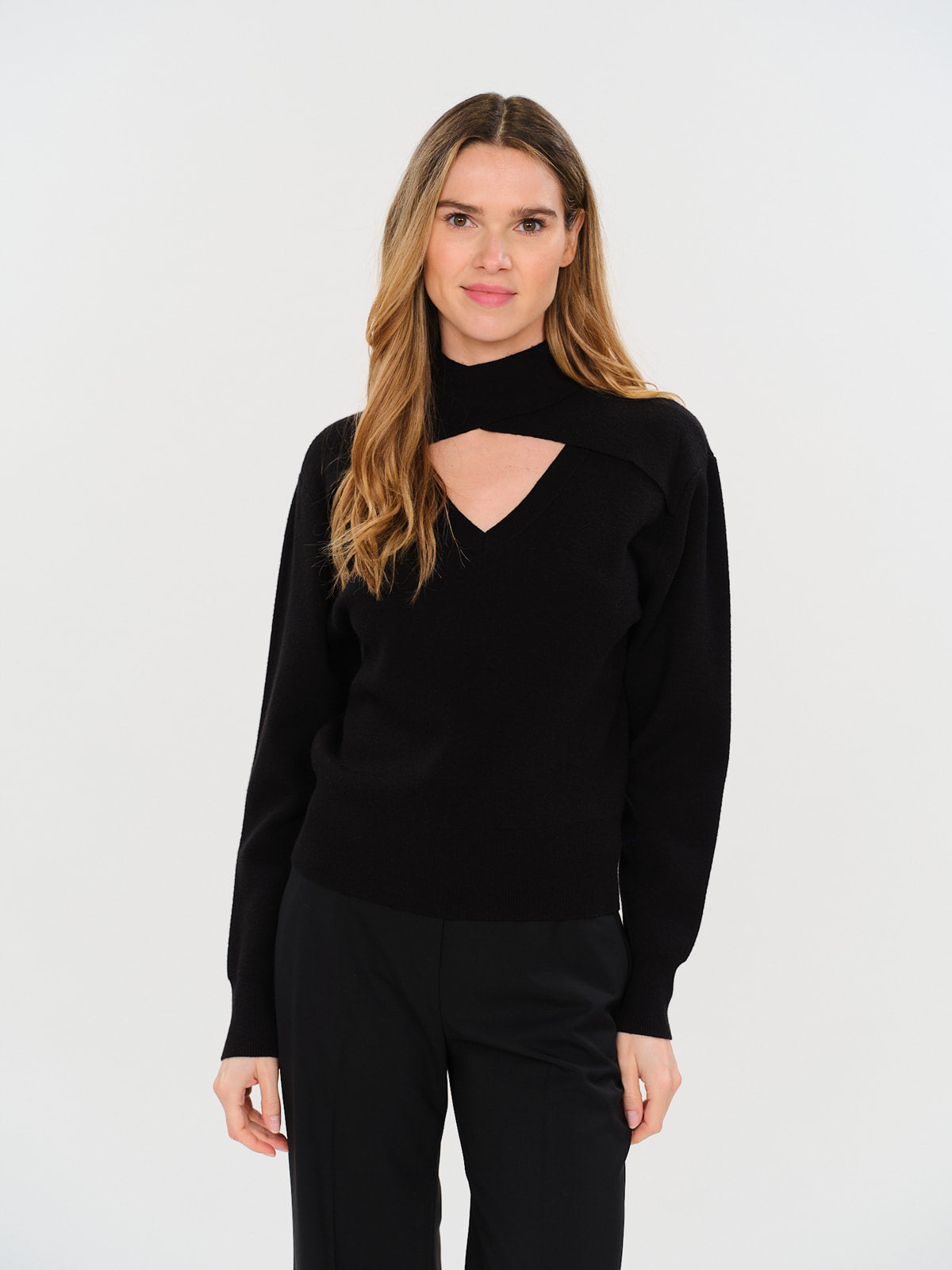 Taylor Keyhole Sweater