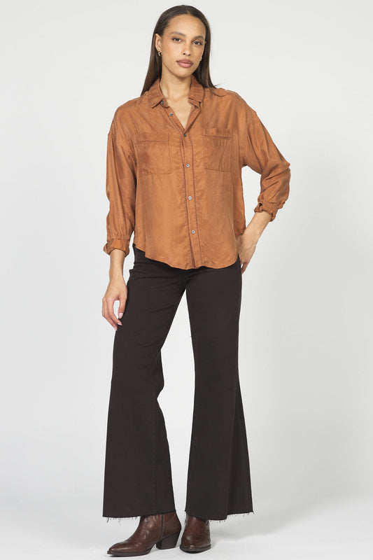Adrianna w/ Ladder Trim Blouse