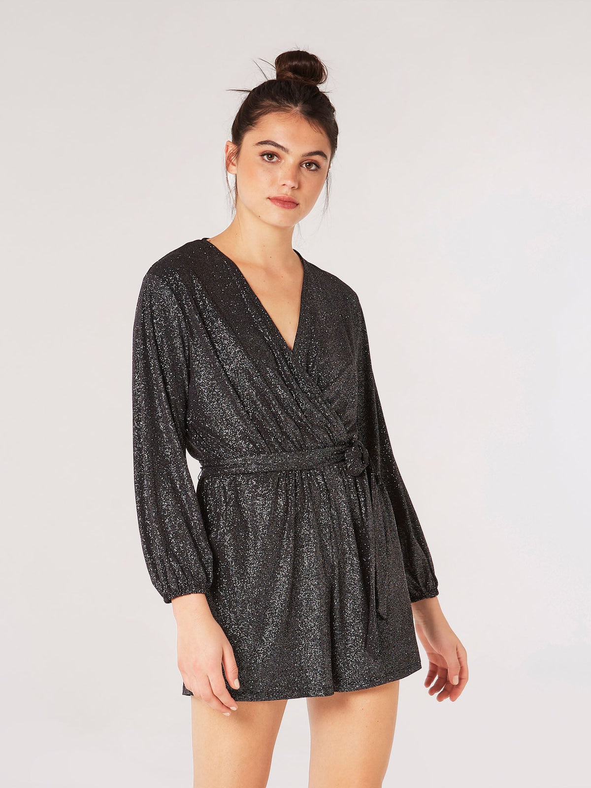 Glitter Wrap Playsuit