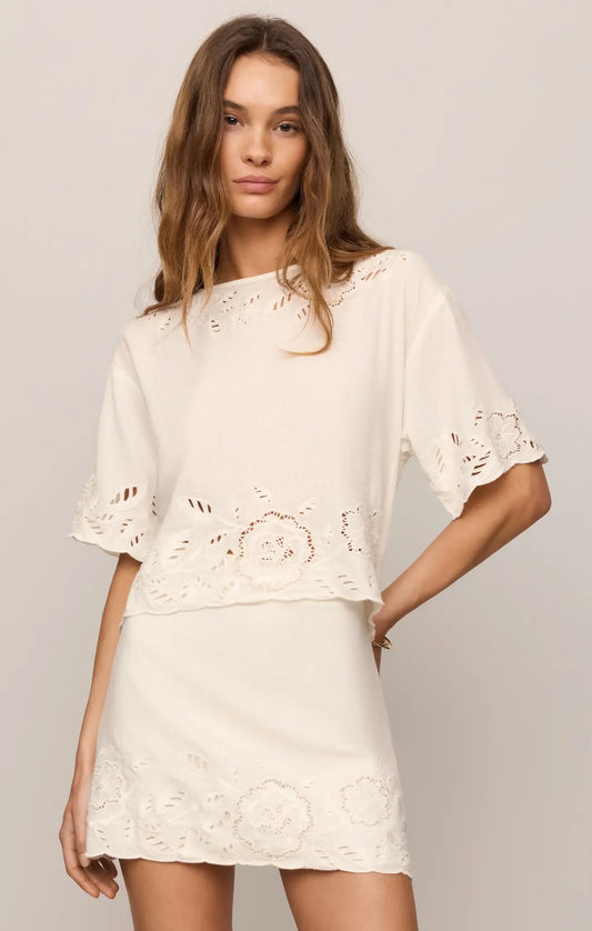 Daya Embroidered Top