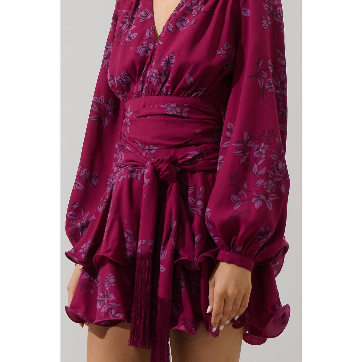 Zurum Tiered Mini Dress
